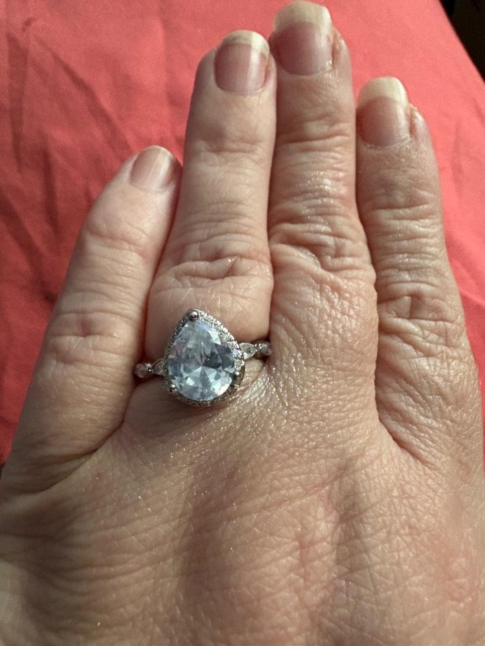 Pear Shaped Ring